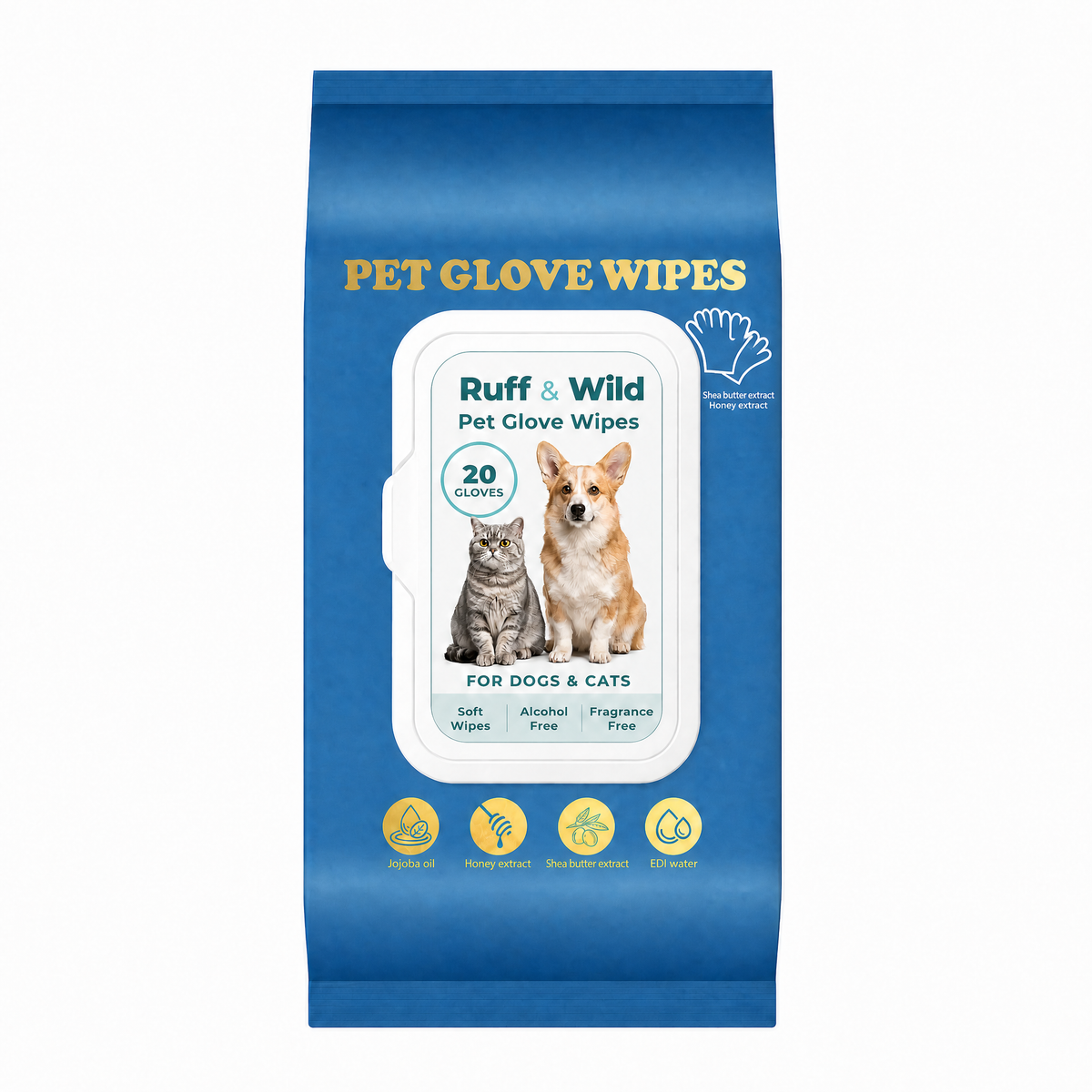 Clean your pet in 60 seconds, No Tub, No Mess, No Stress